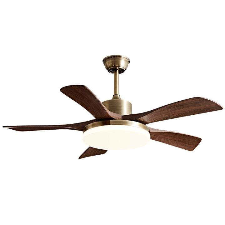 Modern Crystal Ceiling Fan with Light and Remote Crystal Fandelier LED Dimmable Chandelier Fan with Invisible Reversible Fan Blades for Kitchen, Dining Room, Living Room,Bedroom